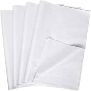 Paper Mart White Tissue Paper Bulk Quantity, 960 Sheets, Acid Free Tissue Paper for Storage, 18 x 24 Inch Sheets