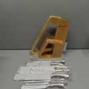 KINGSTONE Kitchen Knife Set with Block, 14 Pcs German Stainless Steel Knife Set with Built-in Sharpener, Dishwasher Safe Knife Block Set