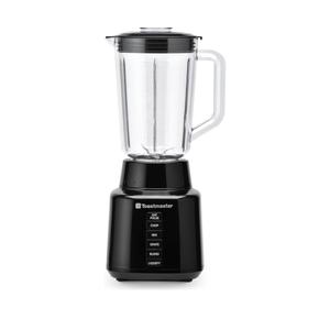 Toastmaster 5 Speed Blender with 48-oz Plastic Jar - Kitchen Blender with Stainless Steel Blades - For Fruit Smoothies & More - Multiple Speeds & Pour-Through Lid