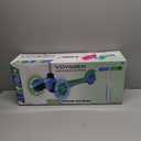 Scooter for Kids Ages 3-5 - Light Up Wheels, Extra Wide Deck, Foot Activated Break, Self Balancing Kids Toys for Boys & Girls
