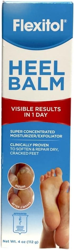 Flexitol Heel Balm, 4-Ounce Tubes by Flexitol