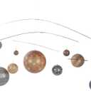 Solar System Mobile by Authentic Models, Educational Planets Model, Multicolor Space Decor for Baby, Kids, and Adults, Large Decoration for Astronomy and Science Enthusiasts, Easy to Hang and Assemble