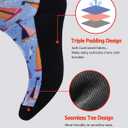 Diabetic Socks for Women & Men Extra Wide, Over The Calf Non Binding Lymphedema Neuropathy Swollen Feet for Women Men
