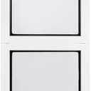 PetSafe Extreme Weather Sliding Glass Pet Door - Energy Efficient Entry for Dogs & Cats - Triple Flap with Magnetic Seal - Durable Aluminum Frame - Easy Install - Large (Large (Pack of 1), White)