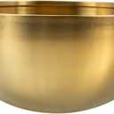 IMIKEYA Stainless Steel Salad Bowl 15cm Gold Korean Style Multipurpose Bowl for Fruit Salad Snack