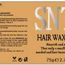 Slick Back Hair Brush & Hair Wax Stick Set - Frizz Control & Flyaway Smoothing - Sleek Ponytails, Buns, Edges - Styling Cream/Gel/Balm/Pomade Stick for Women - Styling Accessories for Girls & Kids