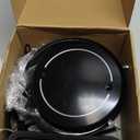 Air Filter Harley Cleaner Motorcycle Intake CNC Cut Kit Black for Indian Models Vintage Springfield Chieftain Roadmaster 2014 - 2021 (BGIN-990BL)