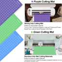 6PCS Cutting Mats Compitable with Explore Air 2/Air/One/Maker 3/Maker 3PCS 12x24 Sticky Mats Long 3PCS 12x12 Cricket Mats & Blades Standard Grip Light Grip Strong Grip Variety Pack Mats Accessories, 24x12 inches