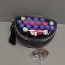 Remington Ionic Conditioning Hair Setter, 20 Velvet Hair Rollers, 6 Large (1), 10 Medium (1"), 4 Small (), Blowout Style Hair Curlers (pink)