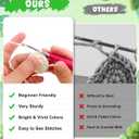 Totiro Crochet Kit for Beginners, Chicken Amigurumi Starter Kit, Easy DIY Craft Set with Step-by-Step Video Tutorials, Coaster Crochet Pattern Learning Kit for Teens Adults Birthday Gift
