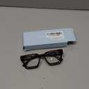 livho Oversized Blue Light Blocking Glasses for Woman - Rectangle Fashion Glasses for Computer, Chic Preppy Frame