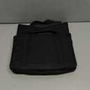 BLIRITEL Car Seat Organizer for Front & Back Seat, Passenger Seat Organizer, Small Car Seat Storage Caddy for kids & Adult with Divide, Handles and Multiple Mesh Pockets (Black)