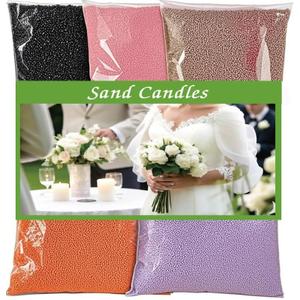 14oz Pearled Candles with Wicks,Wax Granules for Wedding, Christmas Decorations, Halloween & Thanksgiving - Candles Sand for DIY Enthusiasts & Home Decorators (Mix)