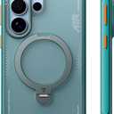 TORRAS Ostand Q3 Air for Samsung Galaxy S26 Ultra Case with 360 Magnetic Stand, Fit for MagSafe, Airbag Cushion, Mil-Grade Drop Tested, Shockproof Phone Case for S26 Ultra 6.9", Glacier Sprint