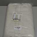 H.VERSAILTEX Polyester Blackout Curtains 96 Inches Long, 100% Absolutely Blackout Elegant Curtains for Bedroom, Thermal Insulated Linen Drapes Grommet Curtains with White Liner, 2 Panels, Natural