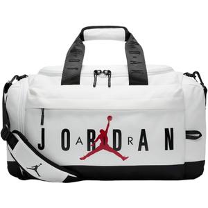 Nike Jordan Velocity Duffle Bag, White, modern, White, modern