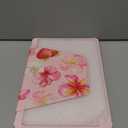 for Samsung Galaxy Tab A9+ Case - 360 Degree Rotating Stand Folio Smart Cover with Pencil Holder for Women Girls, Hibiscus for Samsung A9 Plus Tablet Case 11 inch, SM-X210/X216/X218