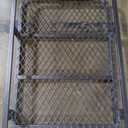 MeeFar Folding Hitch Mount Cargo Carrier Basket 60" X 20" X 6"+Waterproof Cargo Bag 16 Cubic Feet(58" 19" 24"),Hauling Weight Capacity of 500 Lbs and A Folding Arm.with Hitch Stabilizer,Net and Straps