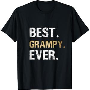 Birthday Fathers Day Christmas Gifts for Grampy Best Grampy Ever T-Shirt
