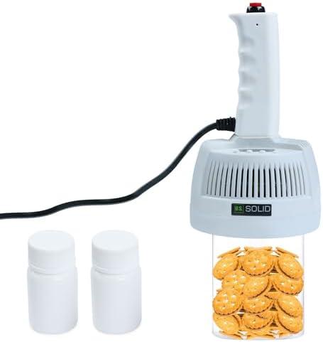 Amazon.com: U.S. Solid Handheld Induction Sealer, 20-110mm Adjustable, Portable Electromagnetic Heat Cap Seal Machine for Plastic & Glass Bottles, Power & Time Control, Ideal for Packaging & Sealing: Home & Kitchen