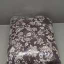 BLOOMHAVEN Quilt Set King Size, Italian Plum Floral Quilt Sets, Reversible Bedspread Lightweight and Breathable for All Seasons, Soft Quilted Bedspread with 2 Pillow Shams