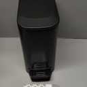 Cesun Small Bathroom Trash Can with Lid Soft Close, Step Pedal, 6 Liter / 1.6 Gallon Stainless Steel Garbage Can with Removable Inner Bucket, Anti-Fingerprint Finish (Matt Black)