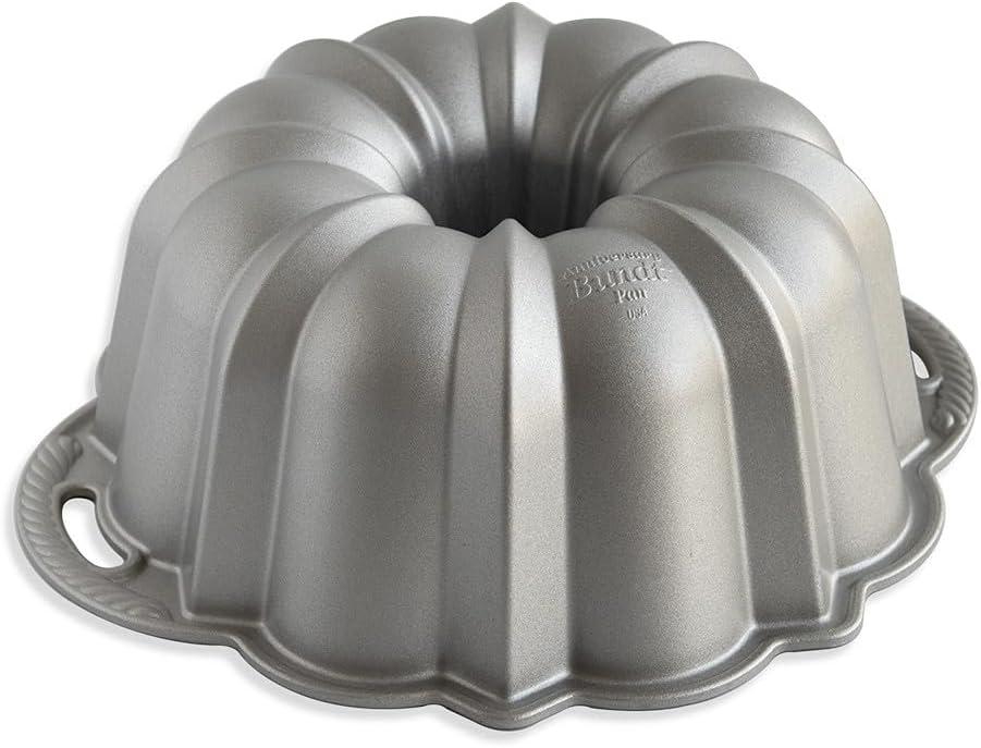 Nordic Ware Anniversary Bundt, 15 Cup, Silver