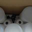 Zubebe 24 Pack 32 oz Plastic Spray Bottle Bulk Empty Leakproof Heavy Duty Spray Bottles for Cleaning Supplies Mist Bottles with Label and Adjustable Nozzle for Plant (Blue, Clear Scale)