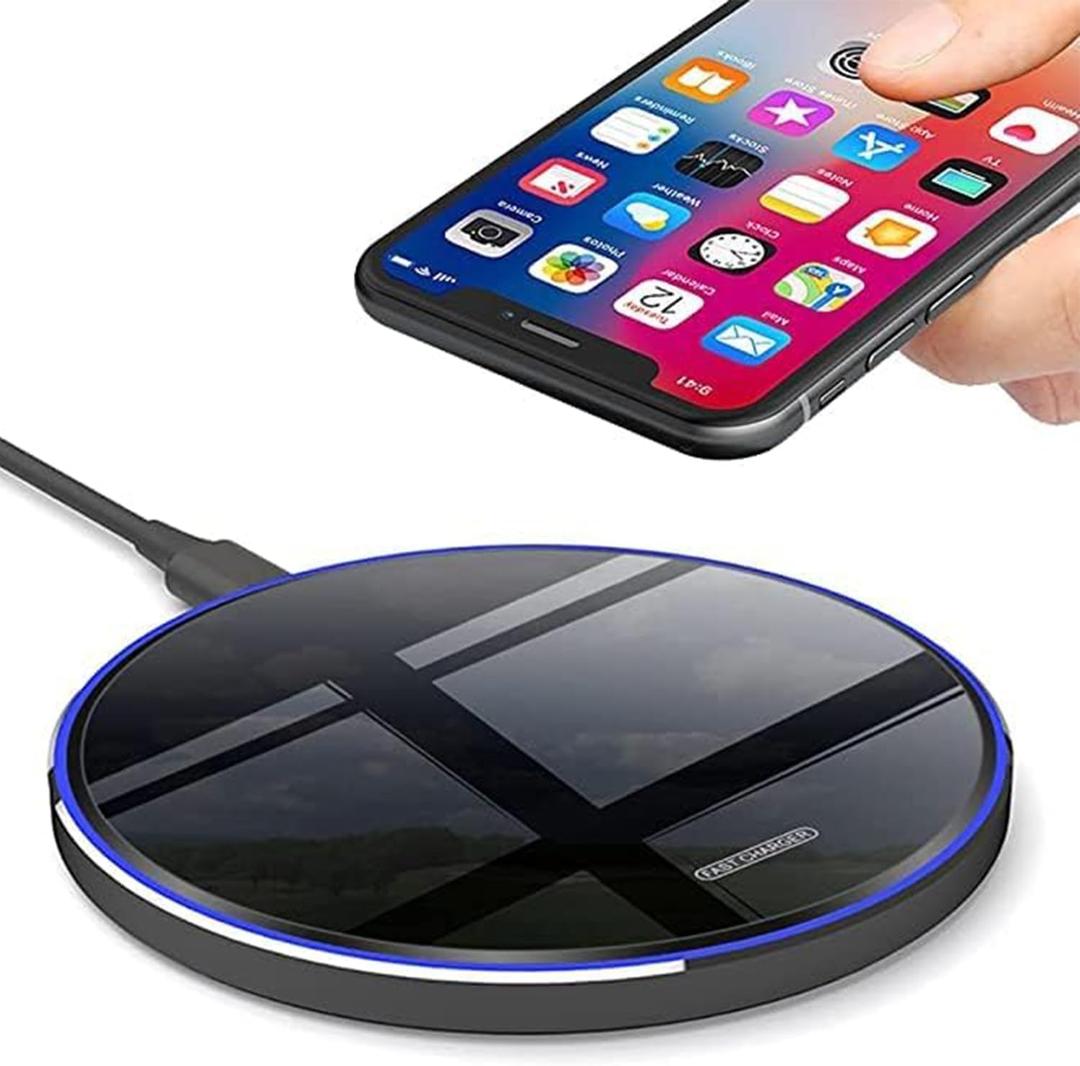 Wireless Charger 30WWireless Charger Pad Fast Wireless Charging Compatible with Galaxy S24/S23/S22/S21/S20/S10, Fast Charger Compatible with iPhone 16/15/14/13/12/11 Series