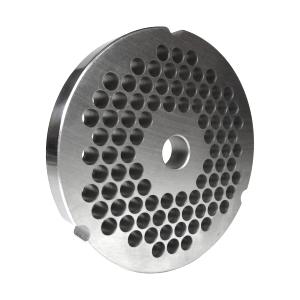 Grinder Plate for #32 Grinders, Hobart and Biro, with 1/4" Holes Great for Chili Product