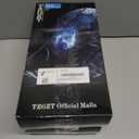 2 x TZGZT [Longest Durable] Travel Carrying Case for Nintendo Switch 2 2025, Large Volume Accessories Bundle Holder, 2 Screen Protector, Hard Protective Cover Estuche Funda with 12 Game Cards, Black