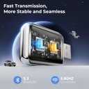 Wireless Carplay Adapter for iPhone, 2 in 1 Plug and Play Mini CarPlay and Android Auto Adapter for iOS 10 Android 11 and Above, Convert Wired Car Play to Wireless