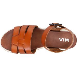 Womens Ankle Strap Espadrille Platform Casual Sandals Casual Mid Heel  9.5