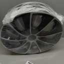 Hubcaps 4-Pack Kit, 17 inch Hub Caps Set of 4 Wheel Covers with Universal Snap-On Retention Rings, 2-Tone ABS Plastic Black and Silver Car Rims for All Models (SG-5084-DP-17)