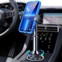 LISEN Cup Holder Phone Holder [No Shaking] Phone Holder for Car, 360 Adjustable iPhone Holder Car Accessories for Women Truck Jeep Golf for iPhone 17 Pro Max 16 15 14 Samsung S25 All 4-7'' Phone