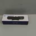 Cirqon Computer Speakers for Desktop PC Monitor, Easy Volume Knob, Sturdy Clamp, Basic Sound, Laptop Speakers with Compact Design, USB/USB C Adapter for Power and Audio(Black)