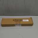 Litever LED Safe Lighting Kit. Door Control Activated. 6 pcs Slim 12 inch Light Bars. Linkable Extendable Plug-in for Gun Safe, Closet, Showcase, in-Cabinet Under Counter Pantry. Daylight 5000K