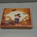 Halloween Party Favors for Kids 24 Pumpkin Shells & 24 Halloween Squishes Bulk Squishy Toys 48PCS Halloween Goodie Bag Fillers Classroom Prizes Gifts Stress Reliever Anxiety Sensory Fidget Toys