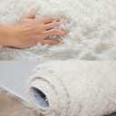 Kate Ultra-Soft Fluffy Faux Fur Rug Photography Mat for Product Photography, Flat Lay Background, Baby & Pet Photo Shoot Prop, Plush Shag Carpet for Bedroom, Living Room, Nursery - White, 5x10ft