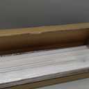 DEZ FURNISHINGS Cordless 2" Faux Wood Blind, 42" W x 60" H, White