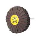 uxcell Abrasive Cloth Flap Wheel Sanding Star 1/4-Inch Shank for Woodworking Root Carving Furniture Polishing 240 Grit