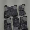 Compression Socks (6 Pairs) 15-20 mmHg Circulation is Best Athletic & Daily for Men & Women, Running, Climbing Compression Socks L/XL 6 Pairs