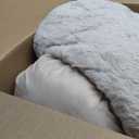 Best Friends by Sheri Original Calming Donut Dog Bed, Oyster, Large, 36"