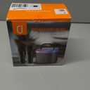 JYX Mini Karaoke Machine for Kids, Portable Bluetooth Karaoke Speaker Unpowered Cabinets with 2 Wireless Microphones and Party Lights for Adults, Birthday Gifts for Girls Boys Family Home Party(Beige)