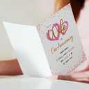 5 x Beixian Anniversary Card for Wife, Funny Wedding Anniversary Cards Gifts for Wife from Husband 8x5.3 Inches, Double Sided
