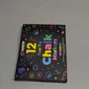 12 Dual Tip Liquid Chalk Markers - Erasable Marker Pens for Blackboard, Chalkboard Signs, Glass, Chalk Pens Wet Erase Makers for Bar Menu, School,Wedding Sign, Just Married Car Windows Decorations