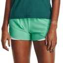 Under Armour Women's Play Up 3.0 Shorts ((958) Green Breeze / / White)