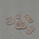 Anchor and Rudder Fondant Moulds (5 Pcs), Seagull Sailing Boat Hook Cake Decoration Silicone Mold, Used for Cupcake Decoration, Sugar Craft Glue, Chocolate, DIY Polymer Clay Molds for Children