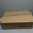 XL All Stainless Steel Sifting Litter Box for Pine Pellets, Sifting Cat Litter Box with Lid,High Sides Metal Sifter Litter Pan System for Big Cats, Odor Control, Easy to Clean (XL: 23.6''L*15.7''W*12''H)