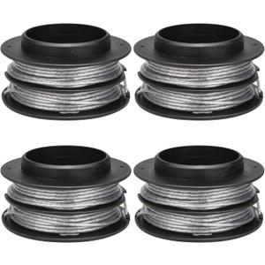 THTEN KST 130X Spool Trimmer line 17ft 0.080" Compatible with Kobalt 40Volt String Trimmer Models 2905303,KST 130X06, Item Number 796787,831145 4 Pack